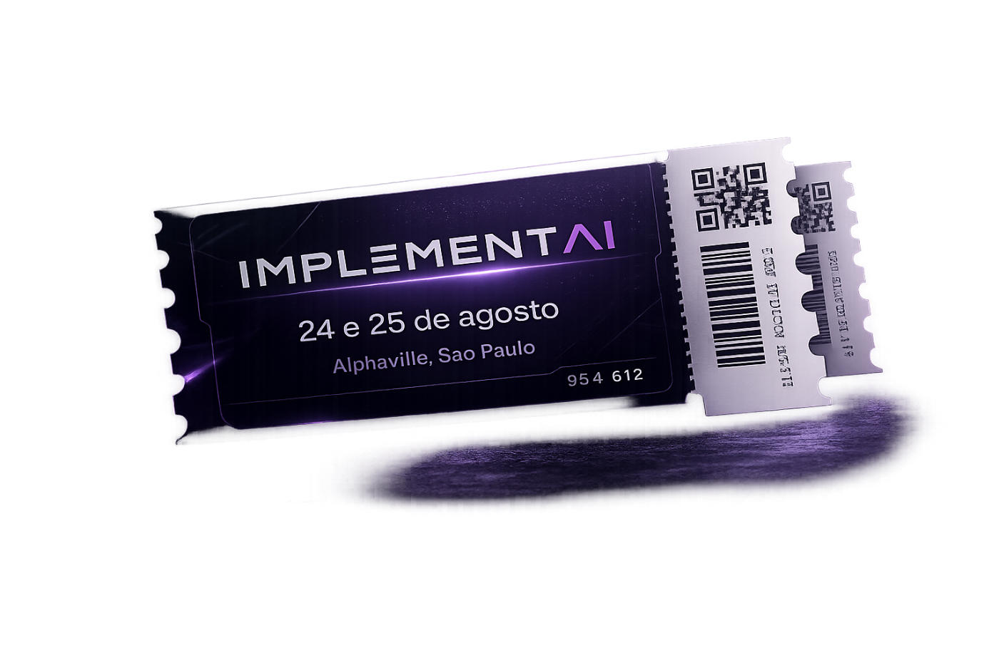 Ingresso IMPLEMENTAI, 24 e 25 de agosto